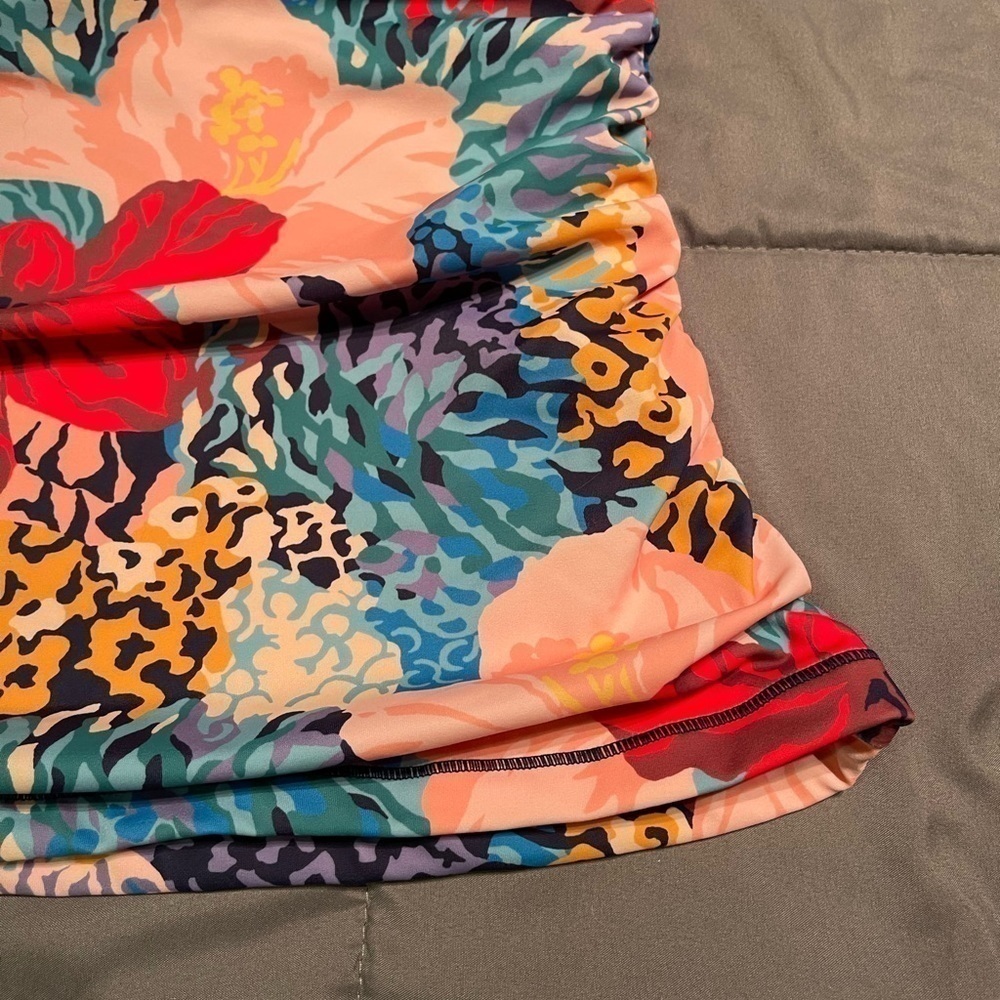 NWOT Womens Athleta Square Neck Bra Cup Print Tankini, Multiple Sizes - Picture 9 of 15